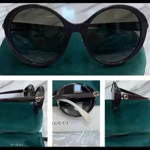 Gucci | Accessories | Gucci Oversized Round Sunglasses With  display picture 3